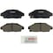 Bosch Quietcast Disc Disc Brake Pads, Bp496 BP496 - alternate 2